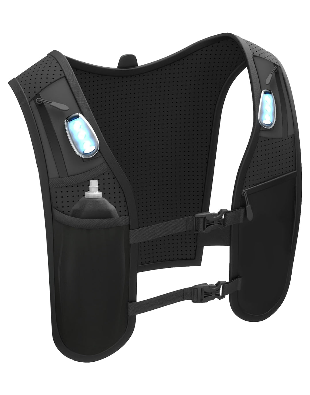 Nuvance hardloopvest met 3 LED-lampjes